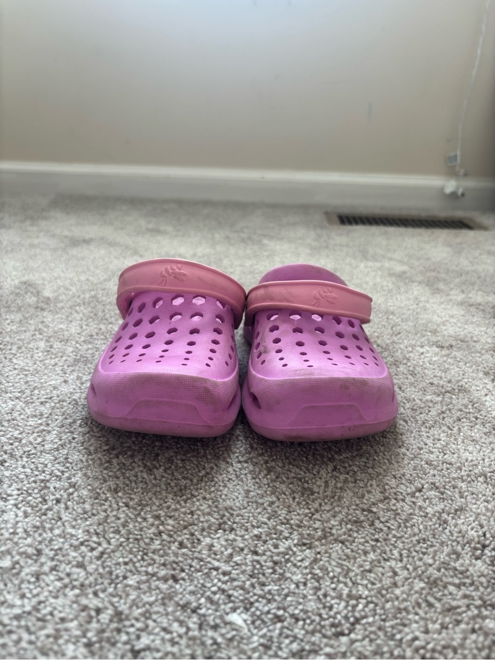 Kids Pink Waterproof Slip-On Water Shoes